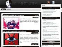 Tablet Screenshot of nightwalks.es